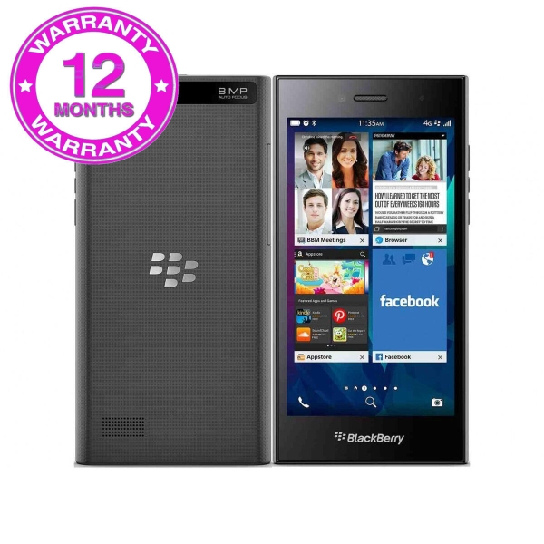 BlackBerry Leap Smartphone – schwarz – Klasse B/C – entsperrt – Versand am selben Tag