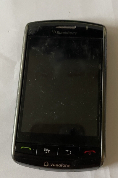 BlackBerry Storm 9500 1GB – schwarzes (Vodafone) frühes Smartphone – englische Region