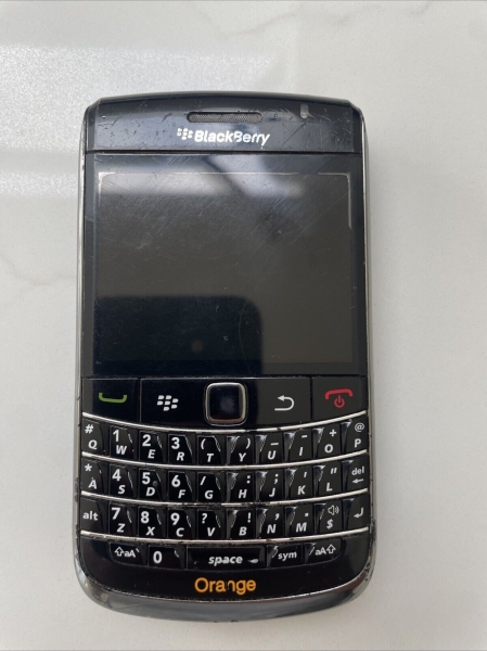 BlackBerry Bold 9900 – 8 GB – Smartphone schwarz (Orange)