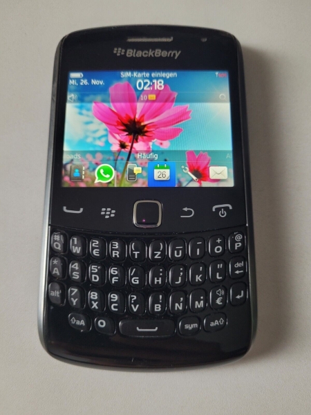 BlackBerry Curve 9360 – Schwarz Smartphone Mobile – OhneSimlock