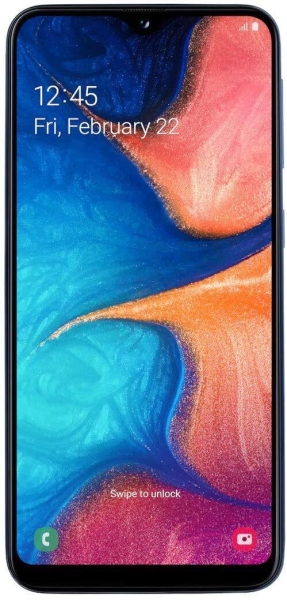 Samsung Galaxy A20e Smartphone 5.8 Zoll 32GB Dual SIM Blau „gut“