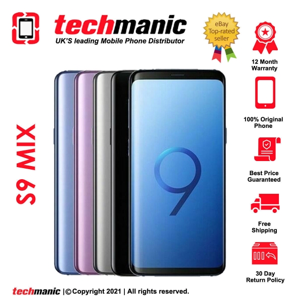 Samsung Galaxy S9 – 64GB (entsperrt) – alle Farben (Dual SIM) – niedrigster PREIS