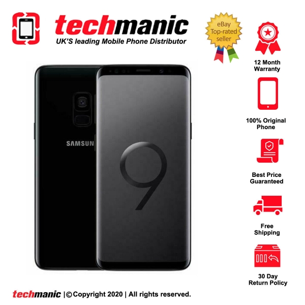 Samsung Galaxy S9+ Plus SM-G965F – 256 GB – schwarz (entsperrt) Handy