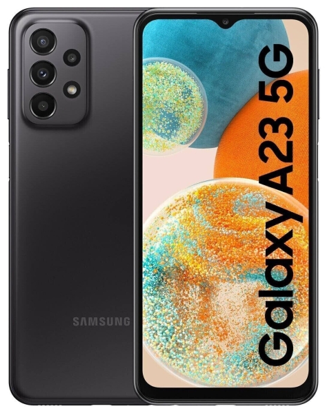 Samsung Galaxy A23 5G 2022 NFC 4/64GB 50MP DS Unlock Android Smartphone – Schwarz