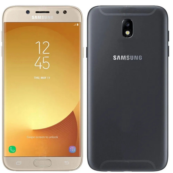 Samsung Galaxy J7 (2017) 16GB Dual Sim schwarz gold entsperrt Smartphone SM-J730F