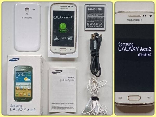 Samsung Galaxy Ace 2 (GT-I8160) Smartphone (EE). In OVP mit Inhalt.