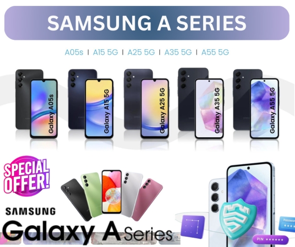 Samsung Galaxy A05/A05S/A04/A14/A22/A24/A34/A54 Single Sim entsperrt Smartphone