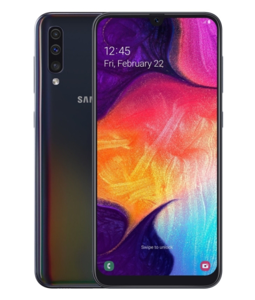 Samsung Galaxy A50 128GB A505F LTE 25MP Dual SIM Schwarz Android Smartphone Gut