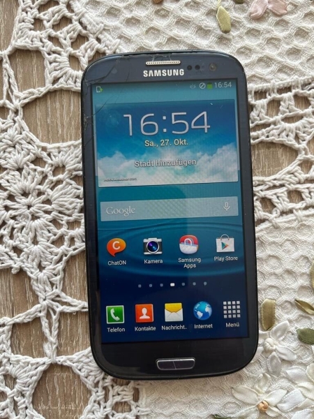 Samsung Galaxy S III mini GT-I8200N  – Blau (Ohne Simlock) Smartphone