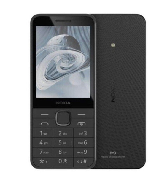 Nokia 215 4G Schwarz 2024 128 MB Smartphone 2,8″ S30+ LCD DualSIM