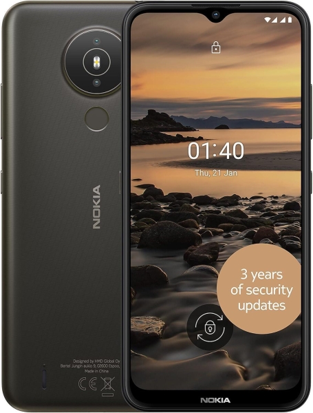 Nokia 1.4 6,5“ 32GB 2GB schwarz 4G Android Nano SIM Handy Smartphone