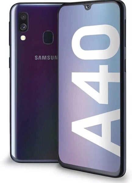 Samsung Galaxy A40 SM-64GB Dual Sim schwarz entsperrt Smartphone