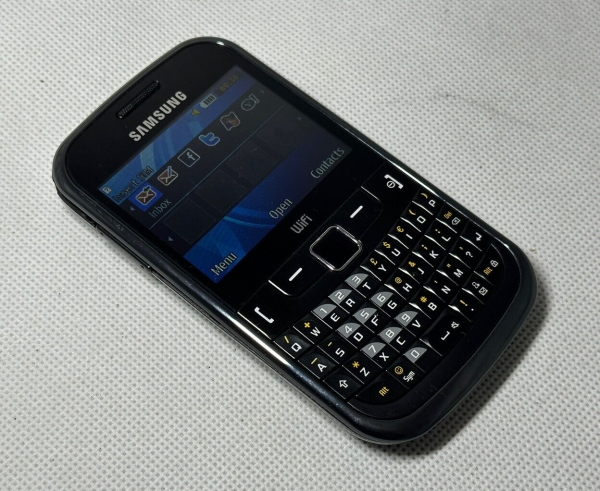 Samsung Chat 335 – S3350 – Schwarz (entsperrt) QWERTY Handy