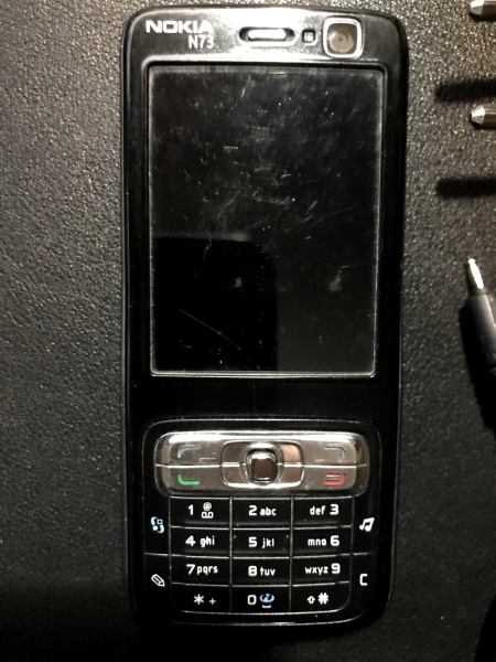 Nokia  N73 – Schwarz (Ohne Simlock) Smartphone