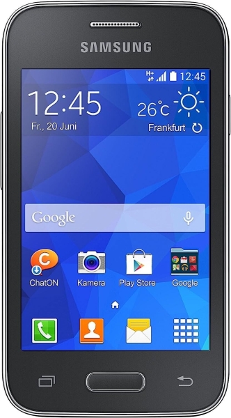 Samsung Galaxy Young 2 SM-G130HN – 4 GB – Smartphone grau (entsperrt)