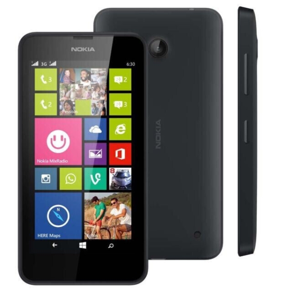 Nokia Lumia 630 Single SIM Schwarz (Ohne Simlock) „gut“ Smartphone