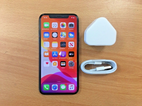 Top Apple iPhone X – 256GB – Spacegrau (entsperrt) A1901 (X2)