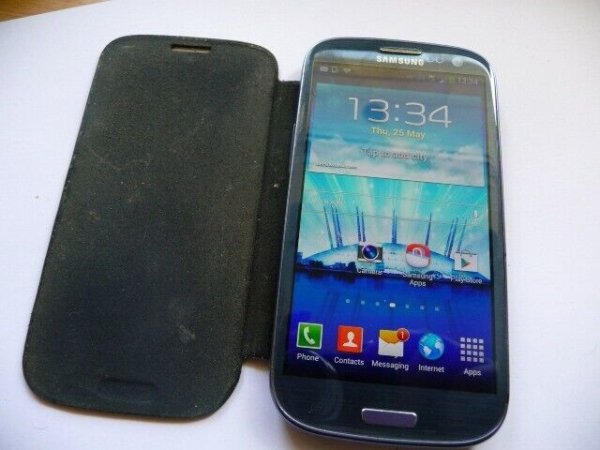 ORIGINAL Samsung Galaxy S III Neo GT-I9300 – 16GB – blau (entsperrt) Smartphone