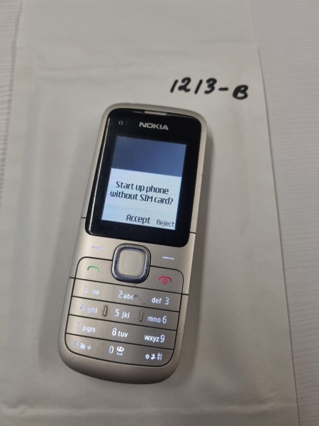 Nokia C1-01 Handy (entsperrt) – Warm Silver