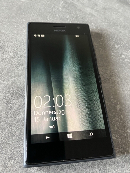 Nokia  Lumia 730 Dual SIM – 8GB – Dark Gray (Ohne Simlock) Smartphone