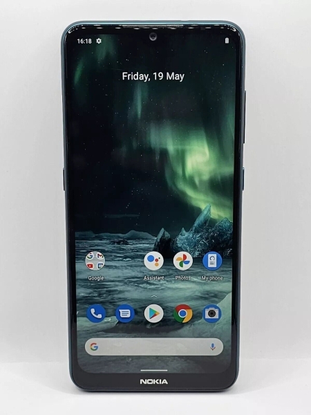 Nokia 7.2 64GB WIFI microSD Android Smartphone Handy – Cyan Green (entsperrt)