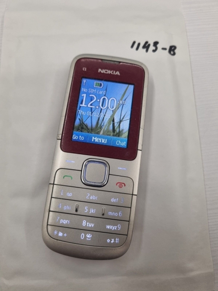 Nokia C1-01 Handy (entsperrt) – Rot