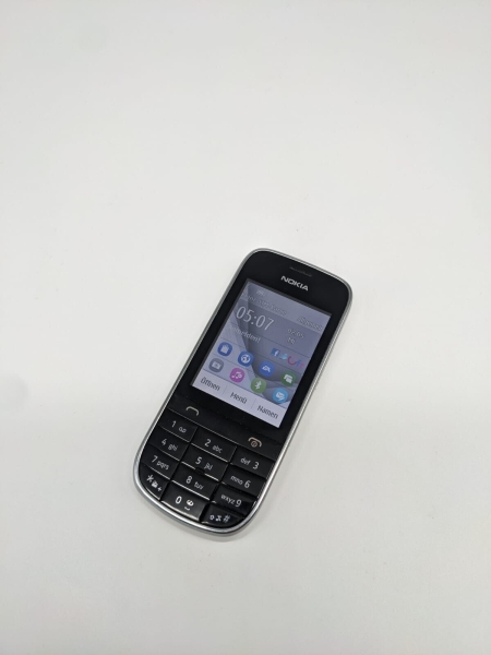 Nokia  Asha 203 RM-832 Schwarz Weiß Smartphone | OHNE SIMLOCK