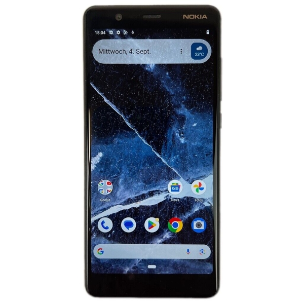 Nokia Smartphone 5.1 (TA-1075) Dual SIM | Simlockfrei | Black mit Verpackung