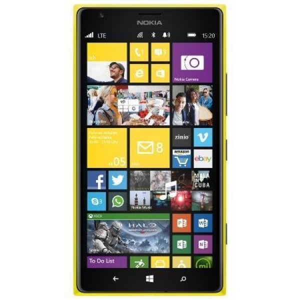 Nokia  Lumia 1520 – 32GB – Gelb (Ohne Simlock) Smartphone