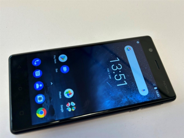 Nokia 3 TA-1020 16GB schwarz (entsperrt) Smartphone Handy – voll funktionsfähig