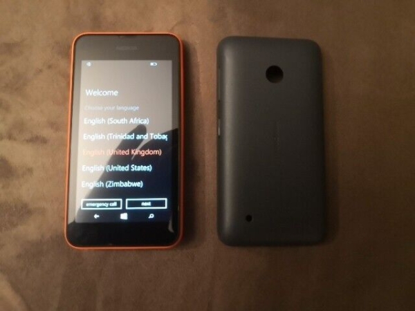 Nokia Lumia 530 (RM-1017) – 4GB – orangefarbenes (entsperrt) Smartphone