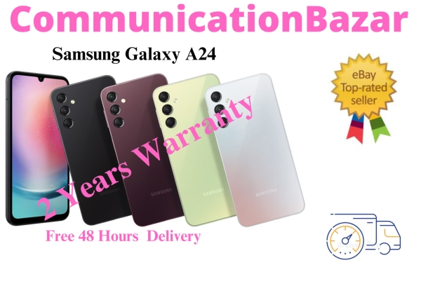 Neu Samsung Galaxy A24 4G 128GB 4GB Dual Sim entsperrt Android Smartphone