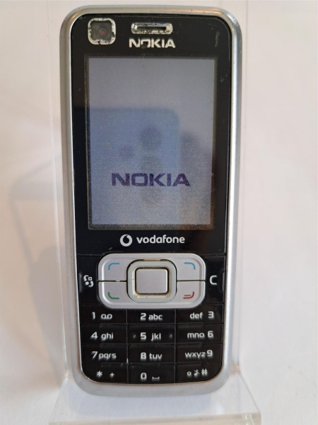 Nokia 6121 Classic Handy (entsperrt) 6121c 6120c Retro – Schwarz Silber