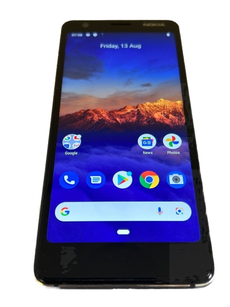 Nokia 3.1 – TA-1049 – 32GB – (Entsperrt) – Dual Sim – in Schwarz – DP639