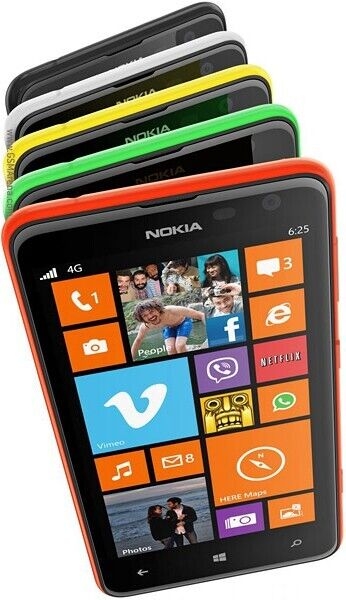 Nokia Lumia 625 Smartphone Handy (entsperrt) – Schwarz