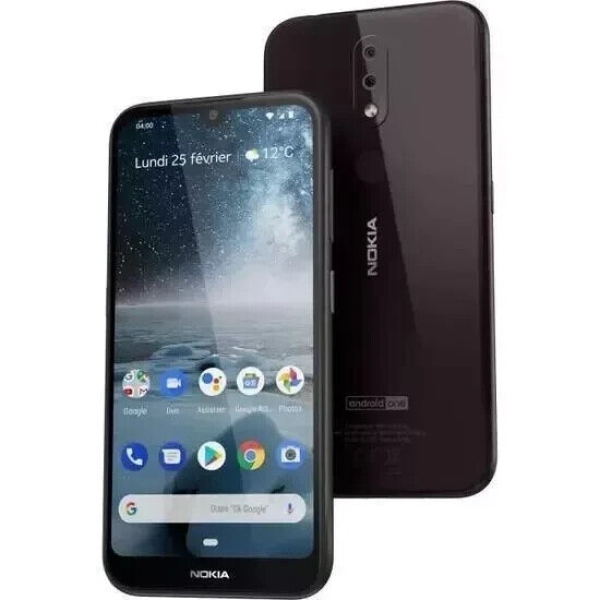 Nokia 4.2 32GB 2GB RAM Dual SIM 5,7″ 13MP NFC entsperrt Android Smartphone schwarz