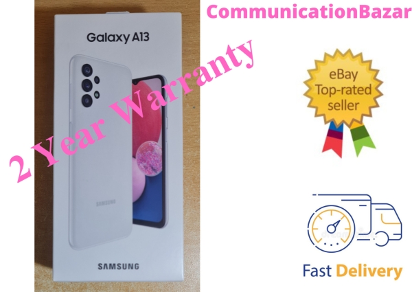 Brandneu Samsung Galaxy A13 32GB 4GB RAM entsperrt Smartphone weiß