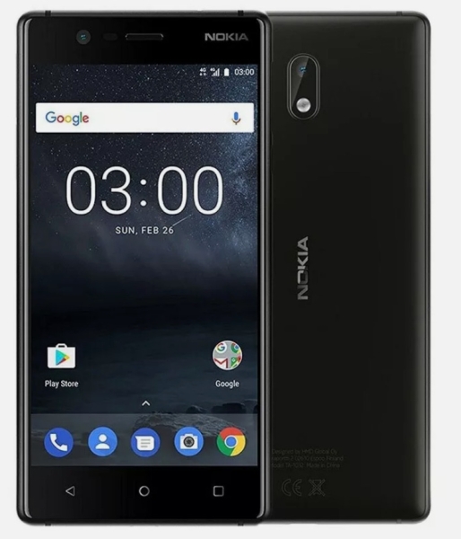 Smartphone Nokia TA-1032 schwarz, 4G LTE, 16 GB, Android 9