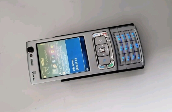 Nokia N95 – (entsperrt) Smartphone silber schwarz Top Zustand