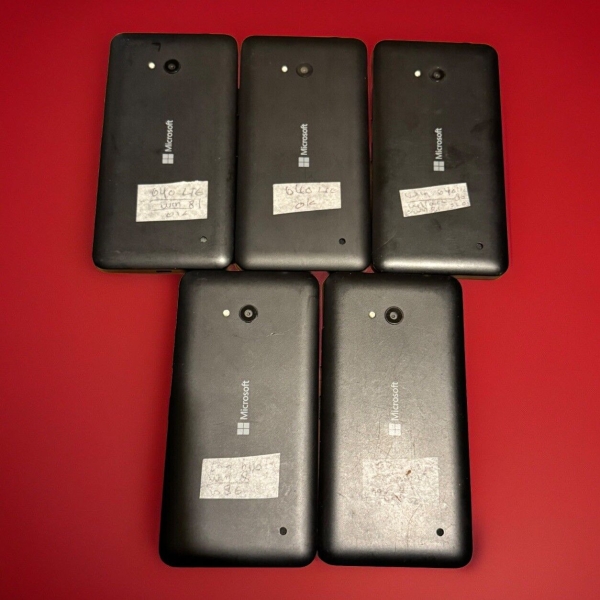 5 x Nokia Lumia 640 Lte – Schwarz RM-1072 Smartphone Windows 8.1 funktioniert