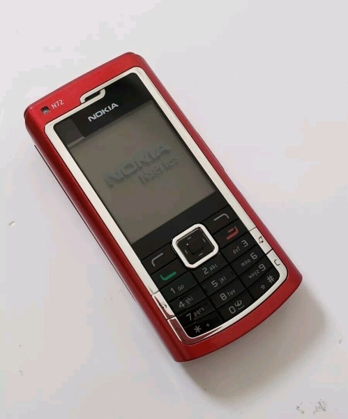 Nokia N72 Smartphone (entsperrt) rot selten