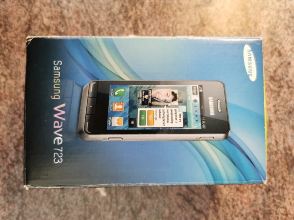 Samsung  Wave GT-S7230E – Titaniumgrau (Ohne Simlock) Smartphone