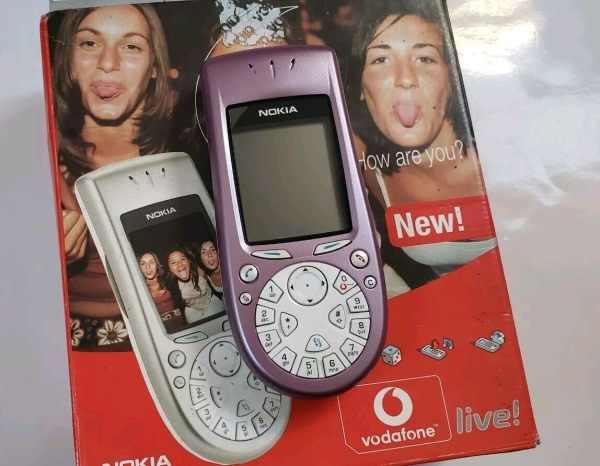 Nokia 3650 – (Vodafone) Smartphone Pink Originalverpackt