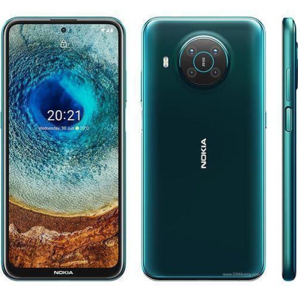 Nokia X10 5G 128GB Dual Sim Grün entsperrt Smartphone Unrein A+ Zustand