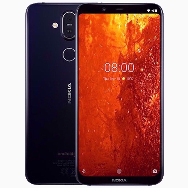 Nokia 8.1 blau 64GB 4GB Dual SIM 4G LTE entsperrt Android Smartphone – TA-1119