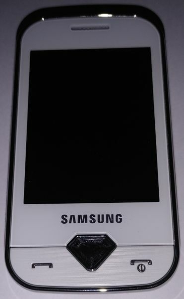 Samsung Glamour S7070 Smartphone (Touchscreen, 3,2MP pearl-white Aussteller  Hän