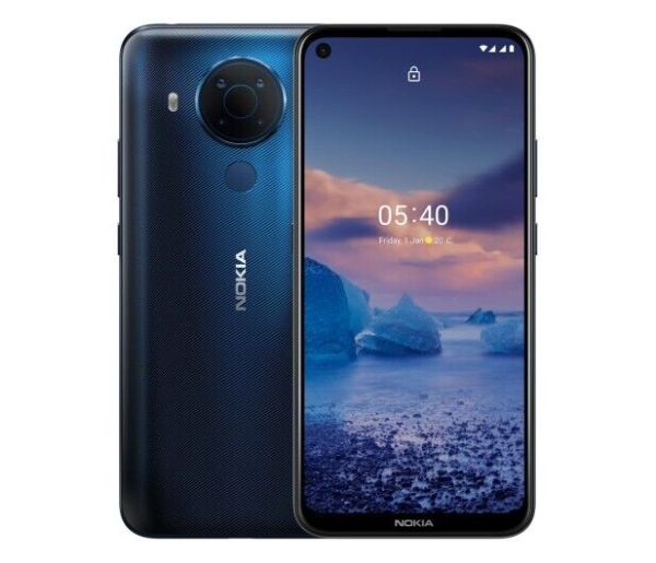 Telefon Smartphone Nokia 5.4 Dual Sim 4GB / 128GB Polar Night TA-1337  Blau