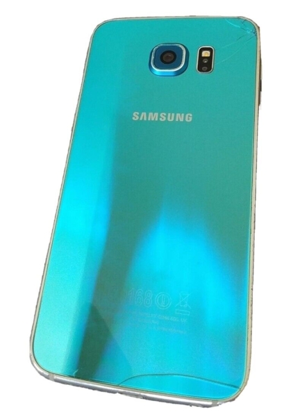 Samsung  Galaxy S6 SM-G920F – 64GB – Blue Topaz (Ohne Simlock) Smartphone