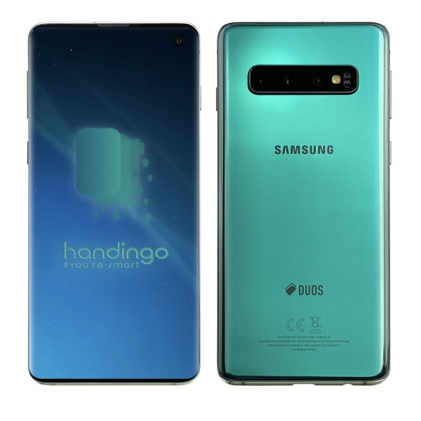 Samsung Galaxy S10 Smartphone Grün 128GB 6.1 Zoll 8 GB RAM Akzeptabel