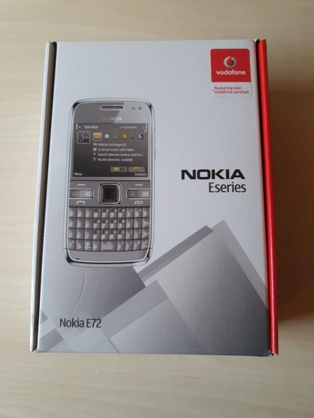 Nokia E72 OVP QWERTZ Handy Smartphone ohne Simlock NEU Rar Selten Sammler